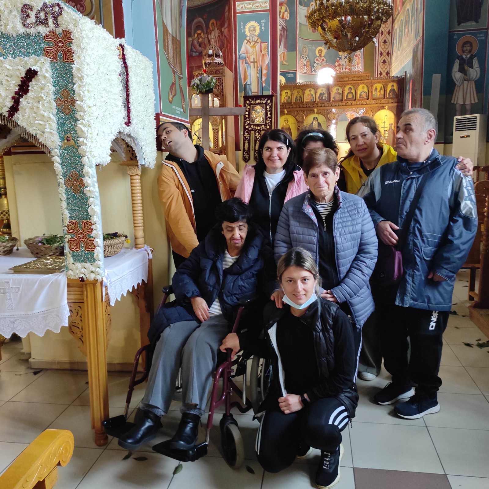 Επίσκεψη στον Ιερό Ναό Πέντε και Δέκα Μαρτύρων
